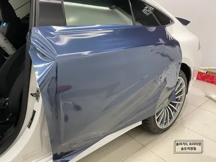 인천 벤츠 AMG GT43 전체랩핑(Gloss Glacier Gray)과 실내랩핑 잘하는 곳!! / 인천 연수구 송도동
