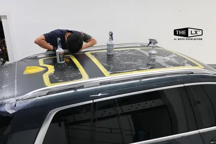BMW X7 도장면보호와 랩핑시공의 1석2조 느낌!! 전체 무광PPF + 윈도우 크롬죽이기 랩핑 시공 후기 / 인천 연수구 송도동