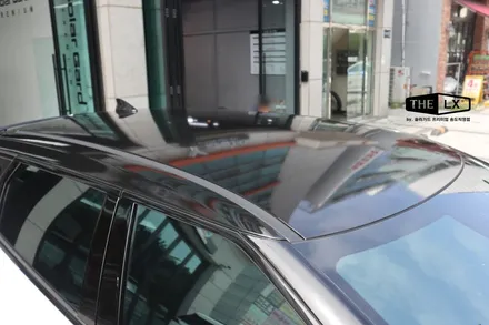 인천송도 기아 EV6 옵션보다 저렴한 금액으로 파노라마썬루프 느낌 제대로 풍기는 방법! 루프스킨 랩핑시공이 답이죠!! / 인천 연수구 송도동