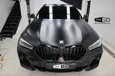 사틴블랙 랩핑시공! 멋지다 X6! 잘한다 THE LX 송도점!! / 인천 연수구 송도동