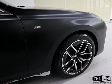 인천 송도 BMW 740i 사틴블랙 전체 랩핑 무광랩핑 비포에프터 / 인천 연수구 송도동