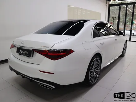 벤츠 S500 4matic 세라믹 화이트 전체 랩핑 시공! / 인천 연수구 송도동