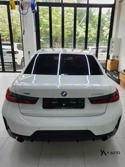 BMW 320D 티타늄 썬팅으로 완성된 프리미엄 드라이브 - 인천송도 와이오토 시공후기 / 인천 연수구 송도동