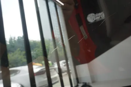 포르쉐 오렌지색 박스터 s 틴팅 재시공 / 인천 연수구 송도동