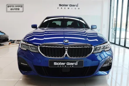 BMW 330i 썬팅(틴팅) 재시공은 솔라가드 퀀텀으로!! / 인천 연수구 송도동