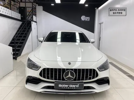 인천 랩핑 추천 벤츠 AMG GT43 반무광 사틴 다크 그레이로 시선강탈 카리스마!! / 인천 연수구 송도동