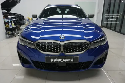 BMW 3시리즈 투어링 포르티망블루와 어울리는 썬팅 필름 선택! / 인천 연수구 송도동