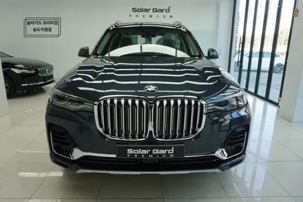 인천송도신차패키지 전문업체 BMW X7 출고 후 솔라가드 LX 썬팅 시공 / 인천 연수구 송도동