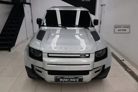 인천송도PPF 랜드로버 디펜더 PPF시공으로 랩핑 효과까지 함께!! 블랙PPF 루프스킨 시공후기~ / 인천 연수구 송도동
