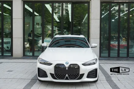 인천송도 BMW i4 자동차 썬팅추천 THE LX 솔라가드프리미엄 퀀텀 틴팅시공후기!! / 인천 연수구 송도동