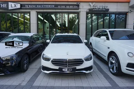 인천송도 썬팅추천업체!! 벤츠 E250 틴팅도 역시 THE LX 송도직영점에서 깔끔하게 시공 완료!! / 인천 연수구 송도동