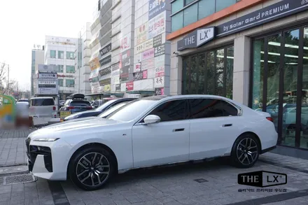인천송도 bmw 740i 출고 후 더엘엑스 LX 썬팅시공은 진리! / 인천 연수구 송도동