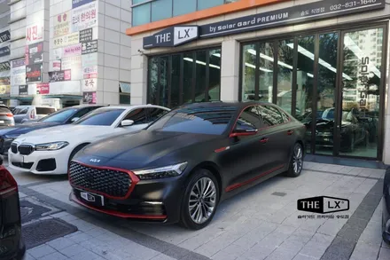 K9 신차패키지로 선택한 자동차 썬팅필름  더엘엑스 LX / 인천 연수구 송도동