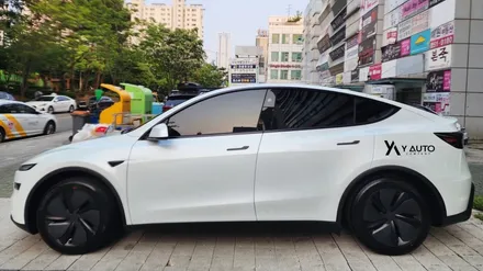 인천송도 테슬라 모델Y 주니퍼 와이오토 제니스IR 썬팅시공 후기 / 인천 연수구 송도동