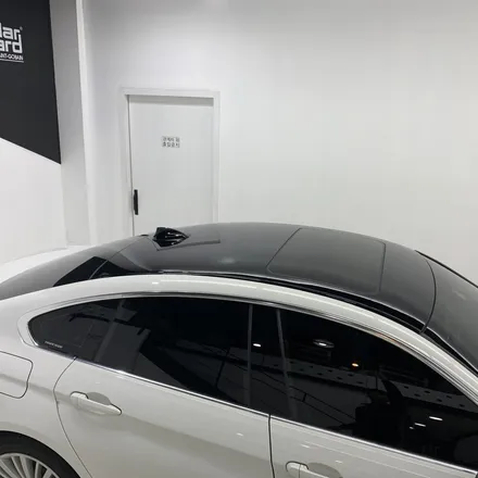 인천 랩핑 추천 솔라가드 프리미엄 송도직영점 BMW 420I 탑폴리에 루프스킨 / 인천 연수구 송도동
