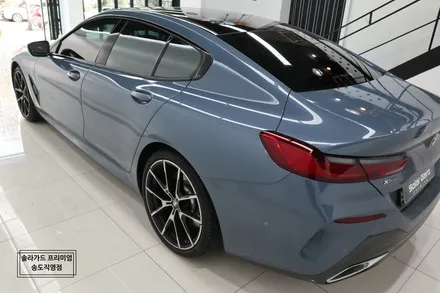 BMW 840i 크롬죽이기 포인트랩핑 만족도 최고시공!! / 인천 연수구 송도동