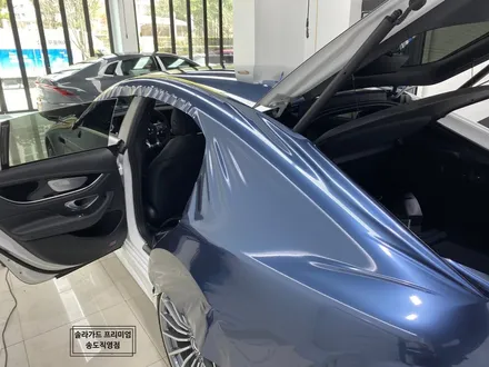 인천 벤츠 AMG GT43 전체랩핑(Gloss Glacier Gray)과 실내랩핑 잘하는 곳!! / 인천 연수구 송도동