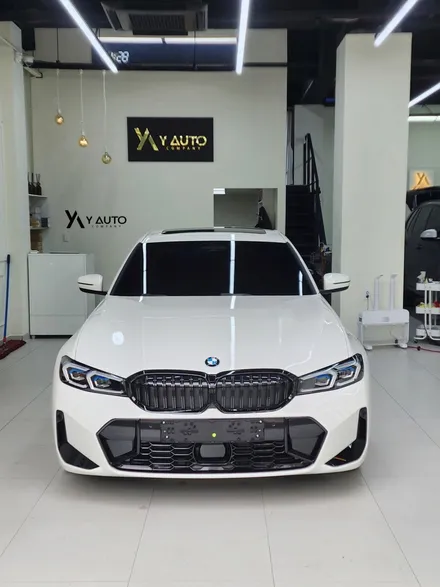 BMW 320D 티타늄 썬팅으로 완성된 프리미엄 드라이브 - 인천송도 와이오토 시공후기 / 인천 연수구 송도동