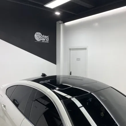 인천 랩핑 추천 솔라가드 프리미엄 송도직영점 BMW 420I 탑폴리에 루프스킨 / 인천 연수구 송도동
