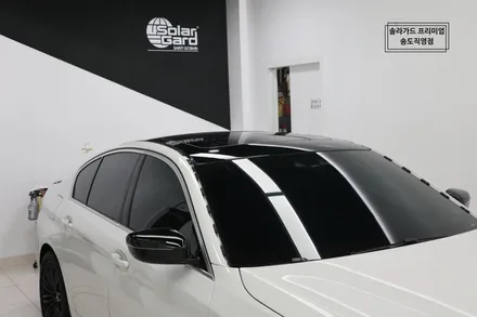 인천 랩핑 BMW 5시리즈 / 인천 연수구 송도동