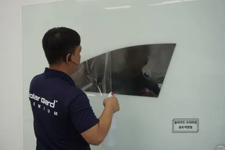 벤츠 CLS 400d 솔라가드 프리미엄 퀀텀으로 썬팅(틴팅) 재시공 완료!! / 인천 연수구 송도동