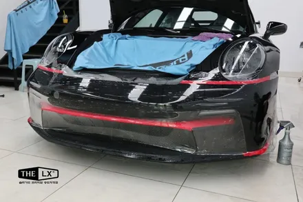 인천송도 포르쉐 GT3 돌빵 스트래스없이 날카로운 주행감각을 경험하기위해 PPF시공 완료! / 인천 연수구 송도동