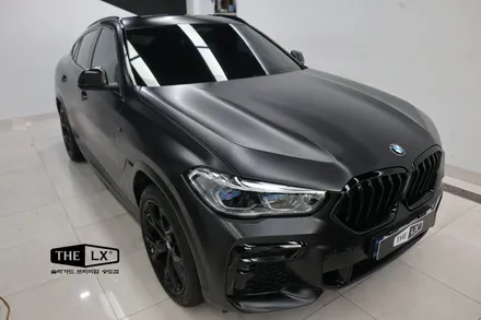 사틴블랙 랩핑시공! 멋지다 X6! 잘한다 THE LX 송도점!! / 인천 연수구 송도동