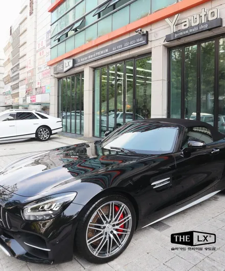 솔라가드 퀀텀 썬팅 필름 장점? 벤츠 AMG GT C 로드스터 시공후기 / 인천 연수구 송도동