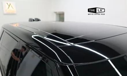 더 뉴 레인지로버 p530 전체 PPF/루프 블랙 컬러 PPF 시공 / 인천 연수구 송도동