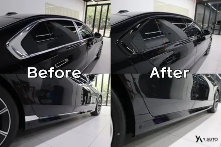 BMW 7시리즈 인기 이유? 고광택 PPF와 크롬죽이기로 완성된 플래그십 세단의 정점 / 인천 연수구 송도동