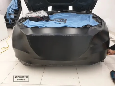 인천 랩핑 묵직한 고급미의 최고는 사틴블랙이지!! G80 전체 랩핑 시공후기 / 인천 연수구 송도동