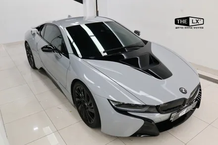 인천 송도 BMW i8 랩핑도 역시 최고! 유광 쿨그레이 색상으로 변화하여 더더욱 설레이는 I8 시공후기 / 인천 연수구 송도동