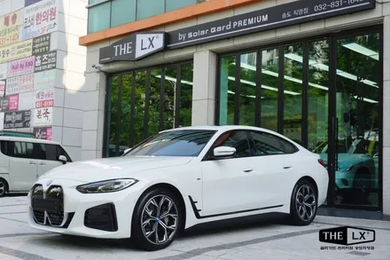 인천송도 BMW i4 자동차 썬팅추천 THE LX 솔라가드프리미엄 퀀텀 틴팅시공후기!! / 인천 연수구 송도동