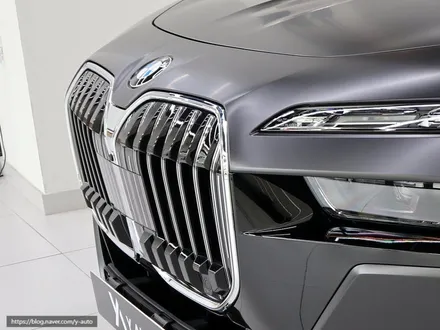 인천 송도 BMW 740i 사틴블랙 전체 랩핑 무광랩핑 비포에프터 / 인천 연수구 송도동