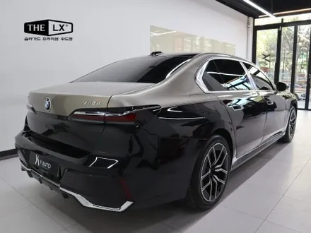 BMW 7시리즈 740d  투톤(듀오톤) 컬러 PPF 실내 PPF 시공 / 인천 연수구 송도동