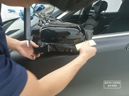 인천 랩핑 묵직한 고급미의 최고는 사틴블랙이지!! G80 전체 랩핑 시공후기 / 인천 연수구 송도동