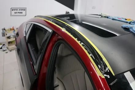 인천 송도 랩핑 BMW X6 사틴블랙 전체랩핑으로 묵직한 아우라!! / 인천 연수구 송도동