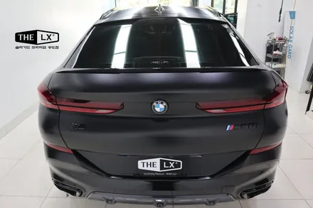 사틴블랙 랩핑시공! 멋지다 X6! 잘한다 THE LX 송도점!! / 인천 연수구 송도동