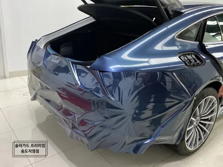 인천 벤츠 AMG GT43 전체랩핑(Gloss Glacier Gray)과 실내랩핑 잘하는 곳!! / 인천 연수구 송도동