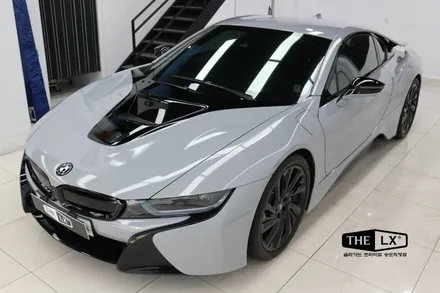 인천 송도 BMW i8 랩핑도 역시 최고! 유광 쿨그레이 색상으로 변화하여 더더욱 설레이는 I8 시공후기 / 인천 연수구 송도동