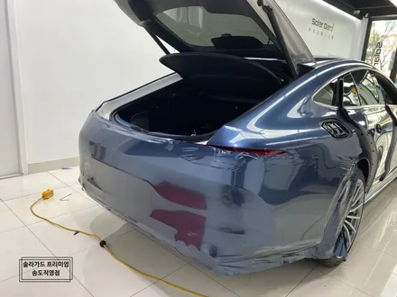 인천 벤츠 AMG GT43 전체랩핑(Gloss Glacier Gray)과 실내랩핑 잘하는 곳!! / 인천 연수구 송도동