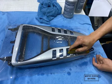 인천 랩핑 추천 벤츠 AMG GT43 반무광 사틴 다크 그레이로 시선강탈 카리스마!! / 인천 연수구 송도동