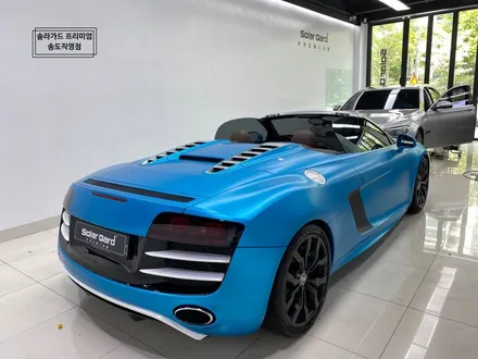 인천 랩핑 아우디 R8 스파이더 Satin Ocean Shimmer(사틴오션쉬머) 전체랩핑 퀄리티 최고! 새차뽑은줄!! / 인천 연수구 송도동