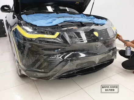 인천 PPF 시공 잘하는 곳 솔라가드 프리미엄 송도직영점 람보르기니 우루스 전체 PPF 시공후기 / 인천 연수구 송도동