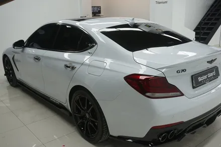 제네시스 g70 LX+프론트 립 ppf+ 라이트 ppf / 인천 연수구 송도동