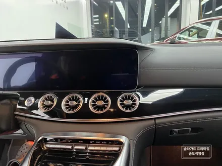 인천 벤츠 AMG GT43 전체랩핑(Gloss Glacier Gray)과 실내랩핑 잘하는 곳!! / 인천 연수구 송도동