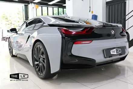 인천 송도 BMW i8 랩핑도 역시 최고! 유광 쿨그레이 색상으로 변화하여 더더욱 설레이는 I8 시공후기 / 인천 연수구 송도동