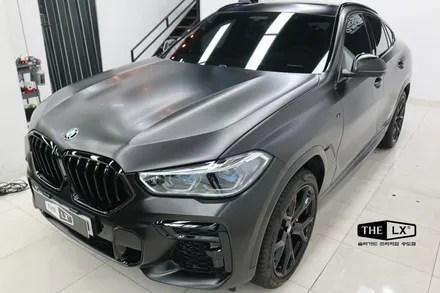 사틴블랙 랩핑시공! 멋지다 X6! 잘한다 THE LX 송도점!! / 인천 연수구 송도동