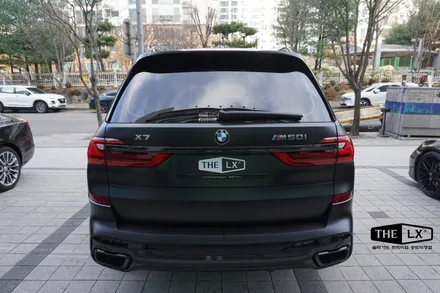BMW X7 자동차썬팅고민은 이제 그만! 더엘엑스 LX필름으로 완벽한 틴팅시공했어요! / 인천 연수구 송도동