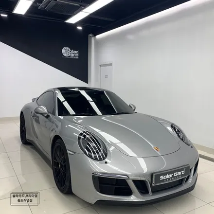 포르쉐 911 카레라 4GTS 드래곤파이어레드 전체랩핑으로 존재감 플렉스 해버렸지 뭐야!! / 인천 연수구 송도동